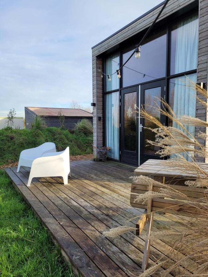 Vila Tiny House Lantliv Oostkapelle, Bij De Boer Exteriér fotografie