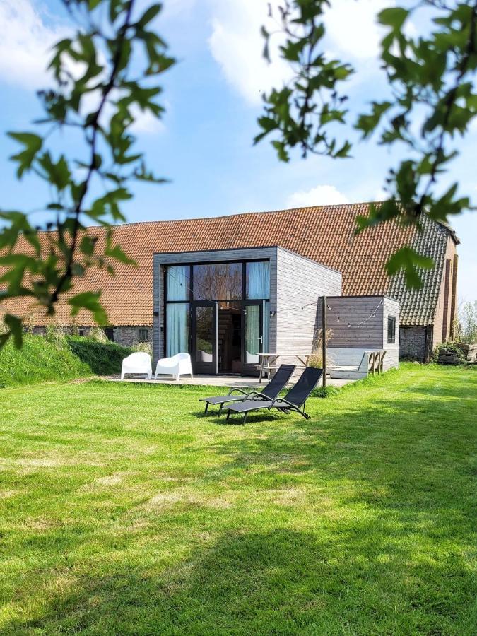 Vila Tiny House Lantliv Oostkapelle, Bij De Boer Exteriér fotografie