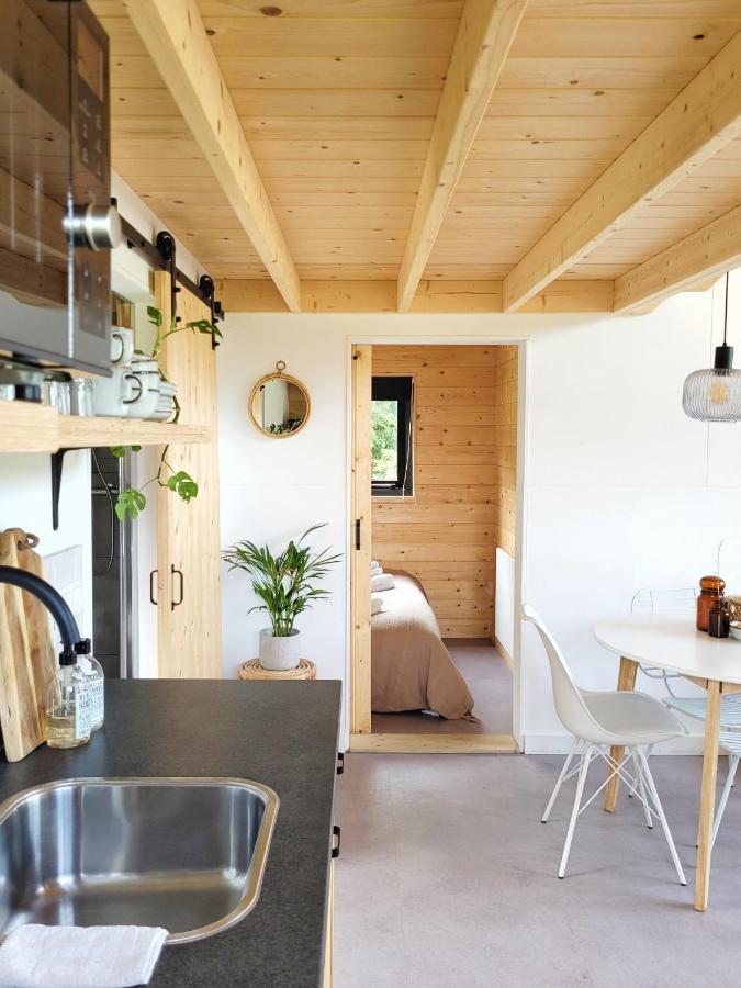 Vila Tiny House Lantliv Oostkapelle, Bij De Boer Exteriér fotografie