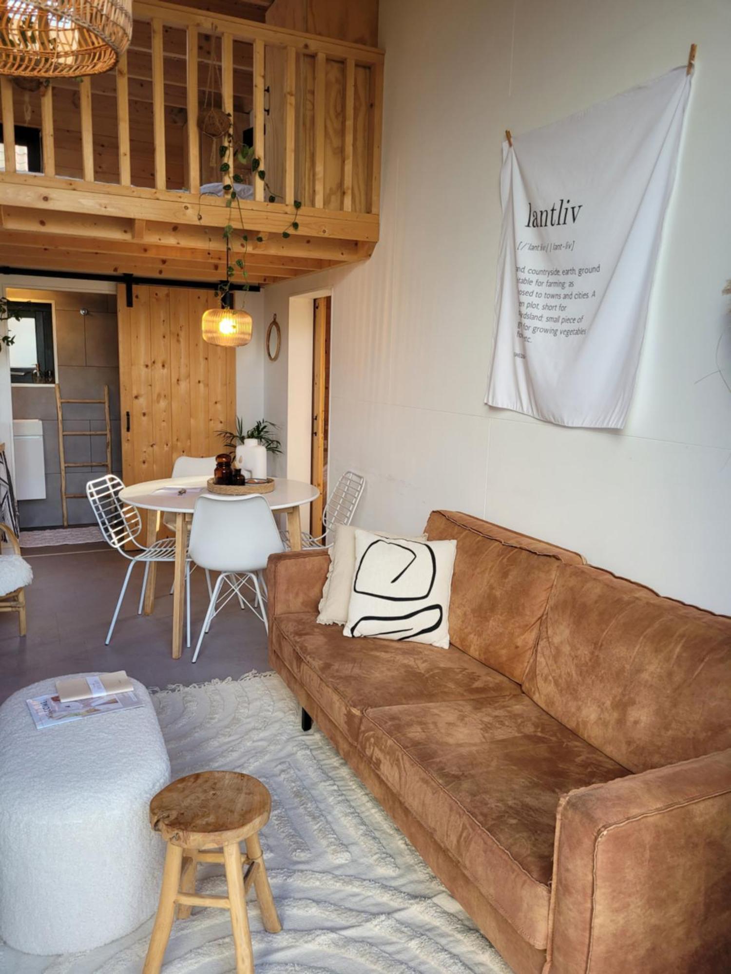 Vila Tiny House Lantliv Oostkapelle, Bij De Boer Exteriér fotografie